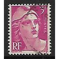 FRANCE 1945 3F RED MARIANNE SG 918 FINE USED#