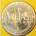 Viejas. $1 Casino Token. Alpine, CA. P93.