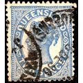 Australia QLD 1894 Queen Victoria 2d Used Stamp...