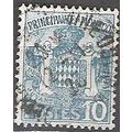 Monaco 1924 Michel 77 O Cote (2008) 0.25 € Armo...