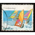 Australia 1990 Sport Sailboarding 10c Used Stamp .