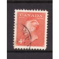 CANADA 1949 SG 417b 4c VERMILION FINE USED #3