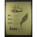 1954 Esso Essolube Motor Oil Ad - Approved