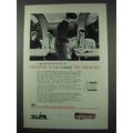 1961 Trailways Bus Ad - People Who Like To Travel