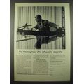 1965 Alexander Hamilton Institute Ad - Engineer Who Refuses to Stagnate
