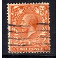 GB 1912 - 24 KGV 2d Orange Die 1 SG 368 Wmk 100...