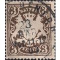 GERMANY, BAVARIA, Lions Rampant Emblem, brown 1...