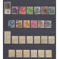 Germany 1948, Stamps of '47-48 w/dist. OP. Mi #...