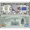 State of Nevada Million Dollar Bill Novelty Not...