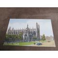Valentines Postcard - Kings College, Cambridge ...