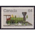 CANADA 1983 locomotives Adam Brown 64c Sc#1002 ...