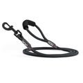 Round Nylon Leash W1/3" L72" Black