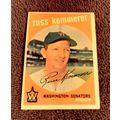 Topps 1959 Russ Kemmerer # 191 Washington Senit...