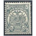 Transvaal 1885 SG185 5/- Slate Mounted.Mint.