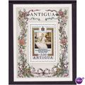 ANTIGUA 1980 $3 QUEEN MOTHER SG MS 665 MIN SHEE...