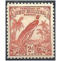 New Guinea 1932 SG179.2d Vermillion Mounted Mint.