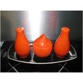 Carltonware Carlton Ware cruet retro colours bl...