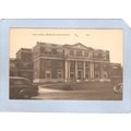 MA Brookline High School Street Scene W/Old Car...