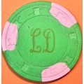 LD (Gold Nugget Club). $5 Vintage Casino Chip. ...