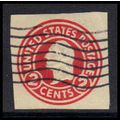 Used U429 2c George Washington Fine Cut Square ...