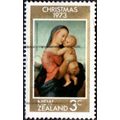 New Zealand 1973 3c Value. Christmas. Tempi Mad...