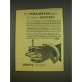 1955 Dents Wellington Gloves Ad - The Wellingto...