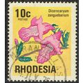 Rhodesia 1974 Wild Flowers 10c Multicoloured SG...