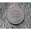 1864 Queen Victoria Silver Sixpence 6d British ...