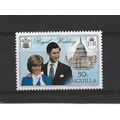 Anguilla.SG464 50c Prince Charles,Lady Diana Sp...