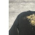 RESURGE Y2K Vintage Cross Long Sleeve Shirt ~Ne...