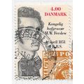DENMARK DANMARK 2001 150 YEARS STAMPS ROYAL ENG...