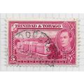 TRINIDAD & TOBAGO 1938 WOODBROOK POSTMARK SG249...