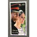 Barbados 2018 Royal Wedding. SG 1493 $1 40c The...
