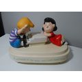 Vintage Hallmark Peanuts Gallery Lucy & Schroed...