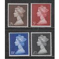 GB 1969 LARGE HIGH VALUE SHILLINGS & POUND £1 M...