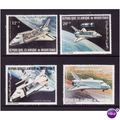 MAURITANIA 1981 SPACE SHUTTLE SG 690/693 SET 4 ...
