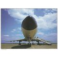 Malev Tupolev TU154 Aircraft Postcard (A13317)