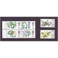 commemoratives wild flowers sg717 set mnh plate...