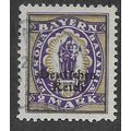 GER 1920 2M ' BAVARIA (OPTD DEUTSCHE REICH') FI...