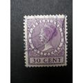 Netherland 1927 - Queen Wilhelmina ( 30ct ) - USED