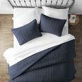 3 Piece Microfiber Farmhouse Coverlet Bedspread...