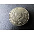 1992 CYPRUS FIVE CENTS FREE POST. AAR