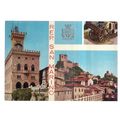 SAN MARINO used vintage postcard 1972 Italian s...