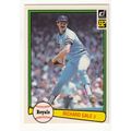 1982 Donruss baseball card 138 Rich Gale