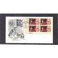 FDC Artmater 1307 5c Dog Plt/4 (Cachet-U/A) CV4...