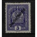 AUSTRIA 1918 IMPERIAL AUSTRIAN CROWN 3H VIOLET ...