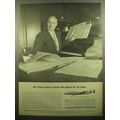 1957 Lockheed Aircraft Ad - Mr. Kostelanetz holds the world by its ears