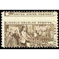 1115, MNH 4¢ Misperf Shift Freak Error Lincoln-...
