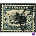 South Africa 1927 SG38 5s Black & Green Fine Used