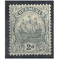 Bermuda 1923 SG80 2d Grey Mounted Mint . .